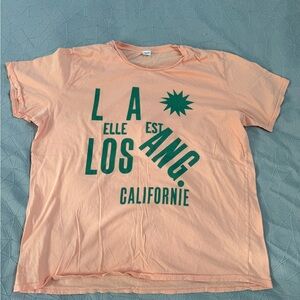 Clare V. Original Tee Blush w/ Los Angeles
